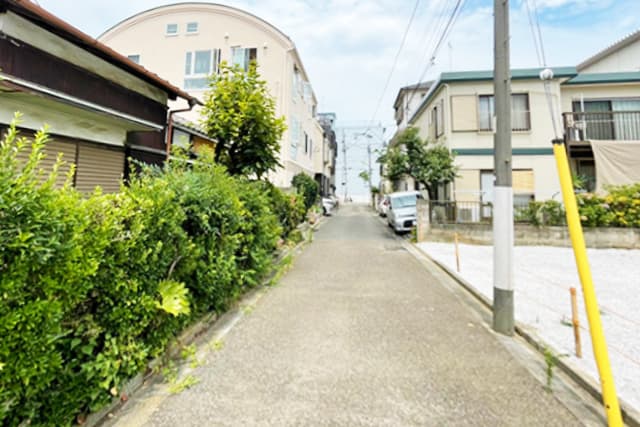 前面道路②
