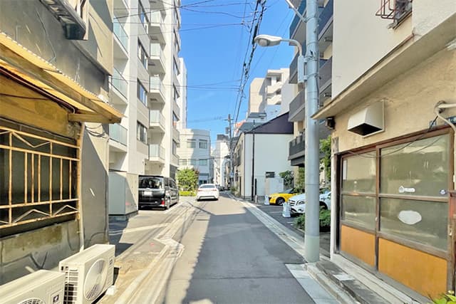 前面道路①