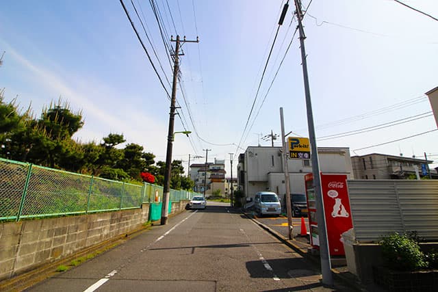 前面道路①