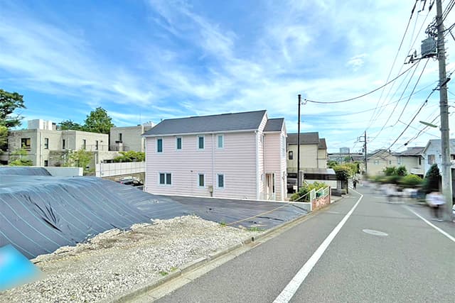 前面道路②