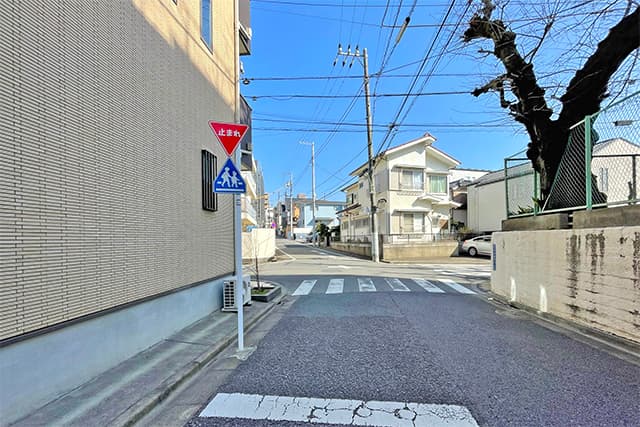 前面道路②