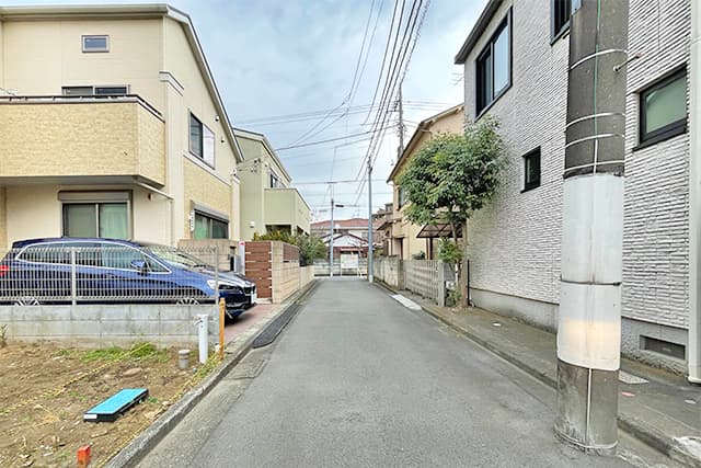 前面道路①