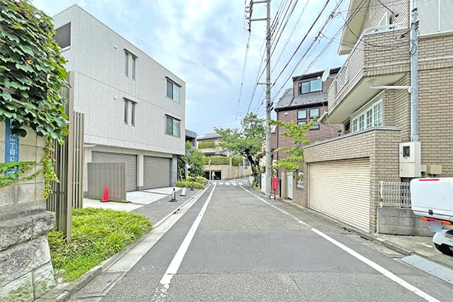 前面道路②