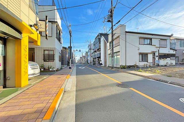 前面道路②