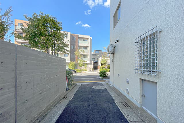 前面道路