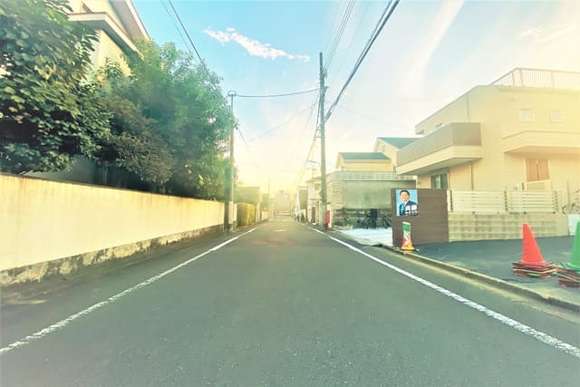 前面道路②