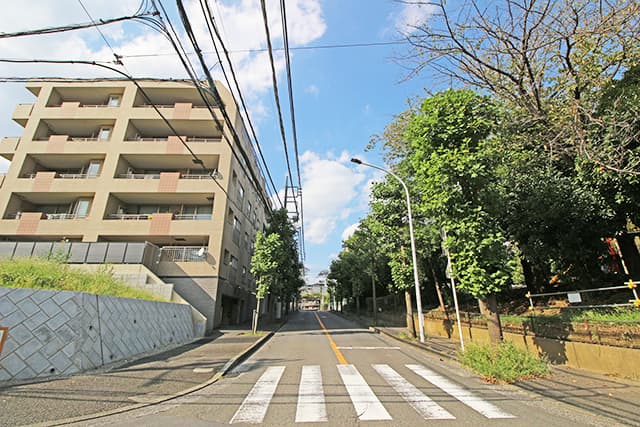 前面道路②