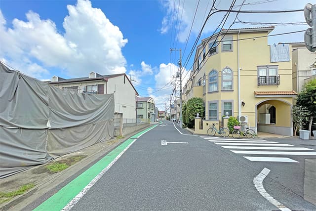 前面道路①