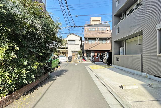 前面道路①