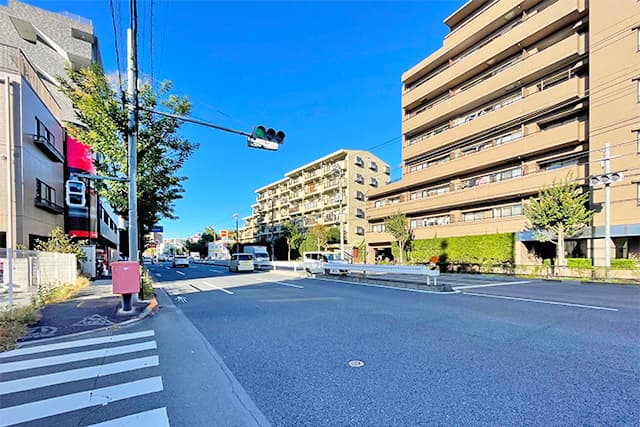 周辺道路①（環八通り）
