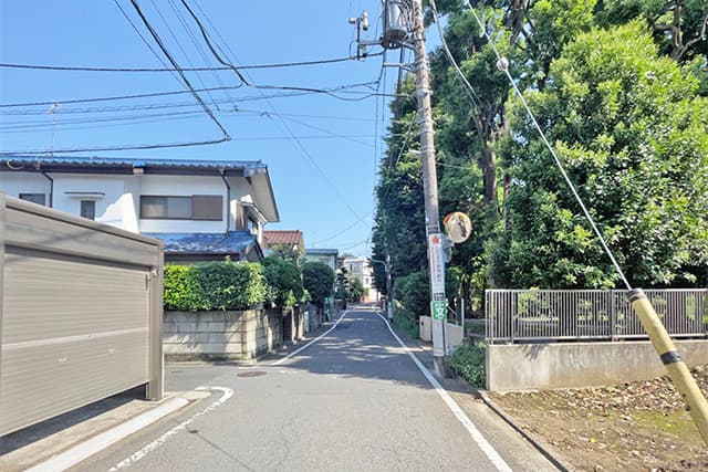 前面道路①