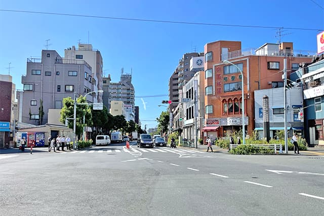 周辺道路①（池上通り）