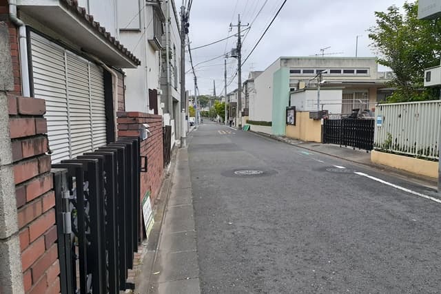 前面道路②