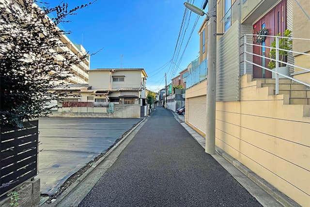前面道路①