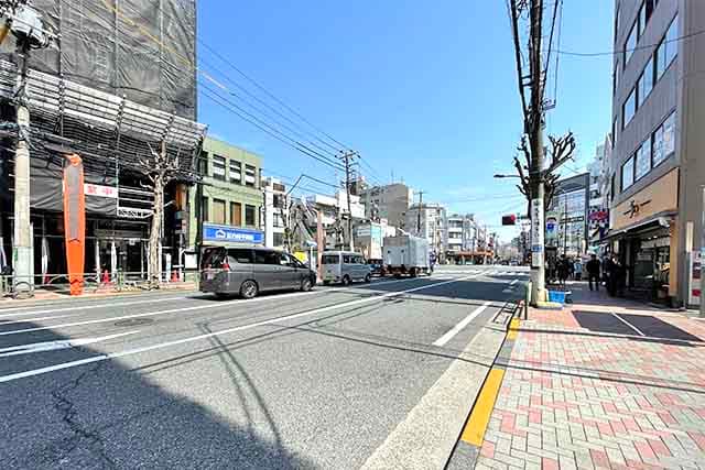 周辺道路①（環七通り）