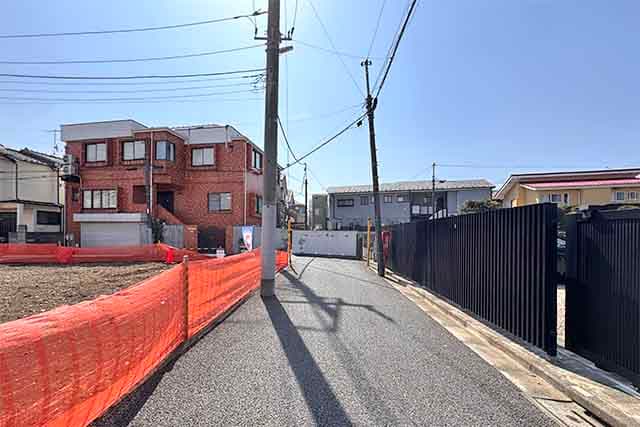 前面道路①