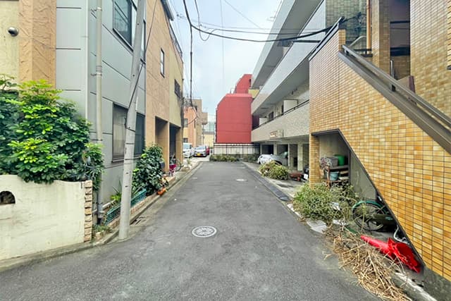 前面道路①
