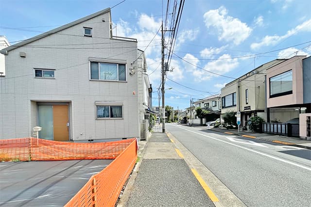 前面道路②