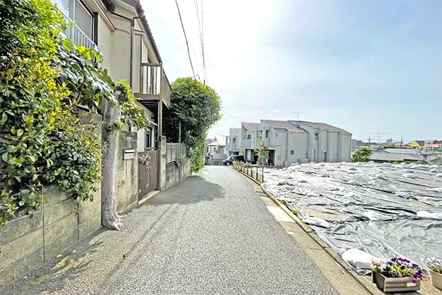 前面道路②