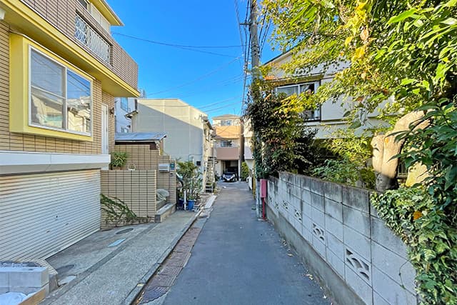 前面道路②