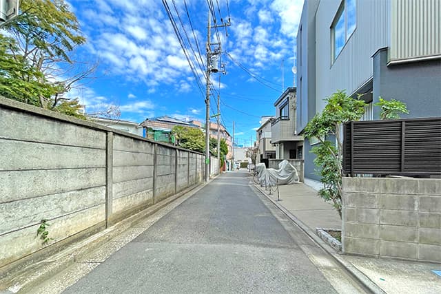 前面道路②