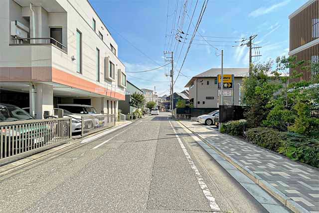 前面道路②