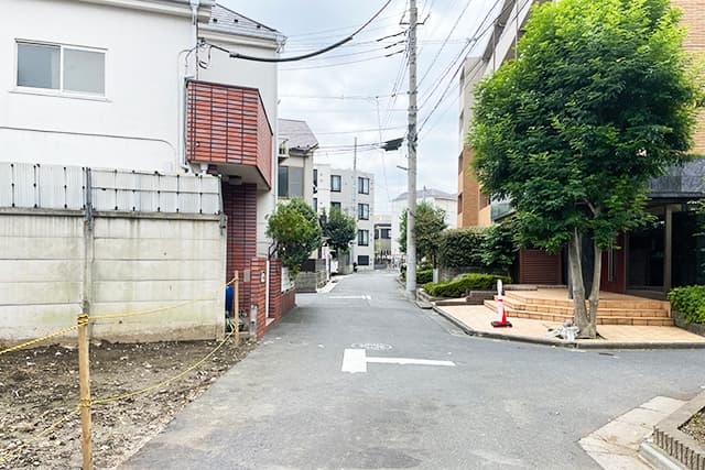 前面道路①