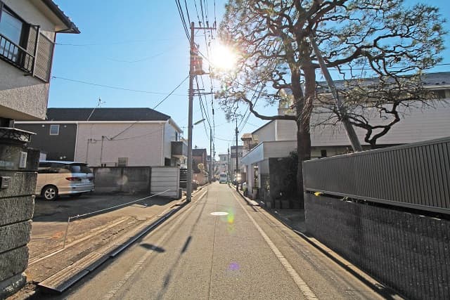 前面道路①