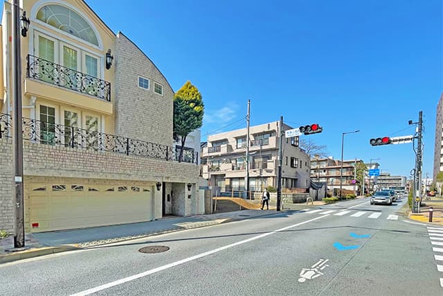 前面道路②