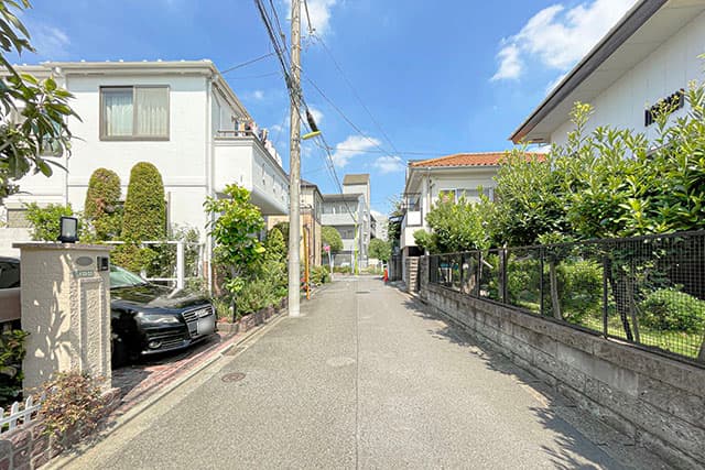 前面道路②