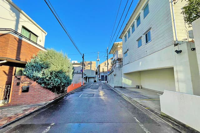 前面道路①