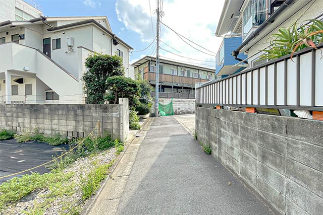 前面道路①