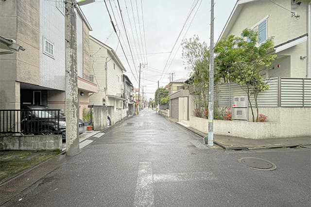 前面道路①