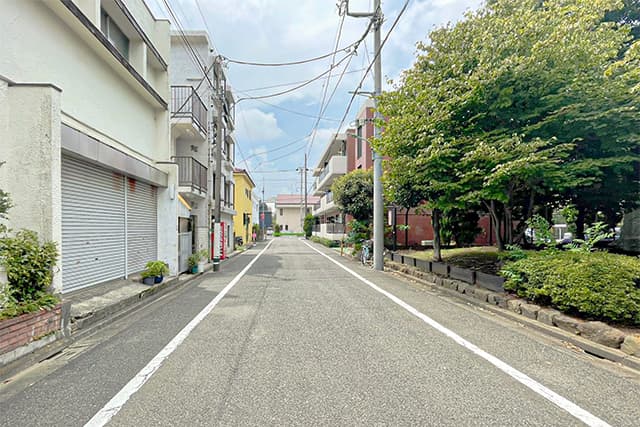 前面道路①