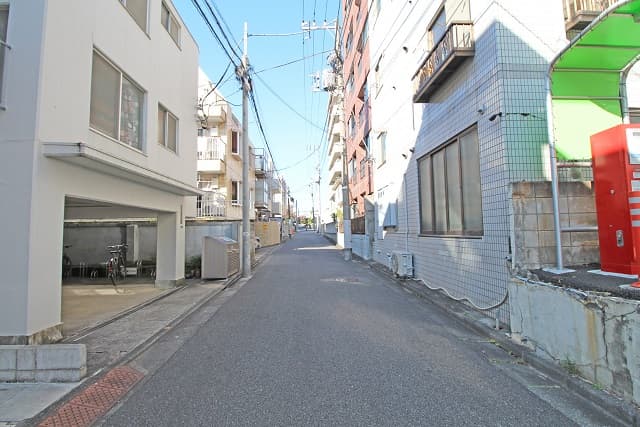 前面道路②