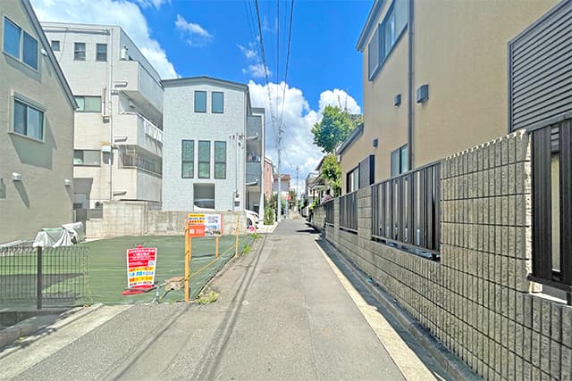 前面道路①