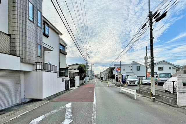 前面道路②