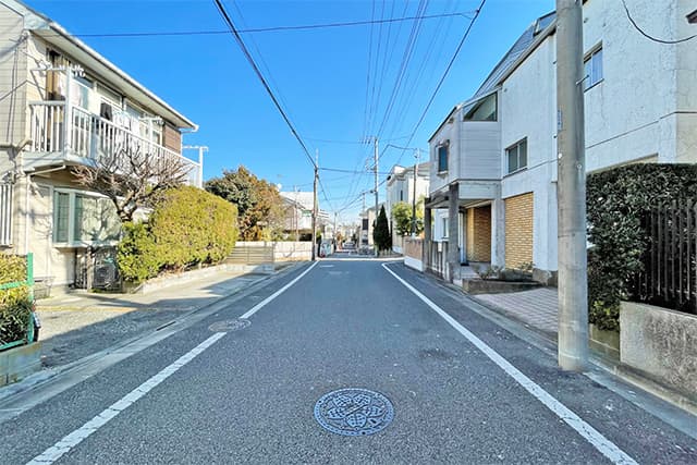 前面道路②