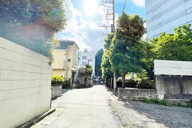 前面道路①