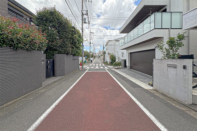 前面道路②