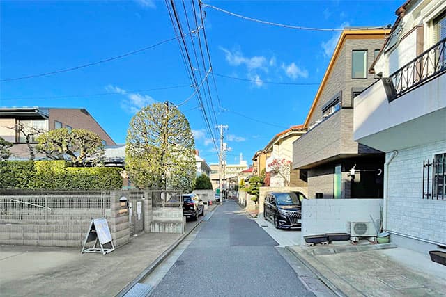 前面道路②