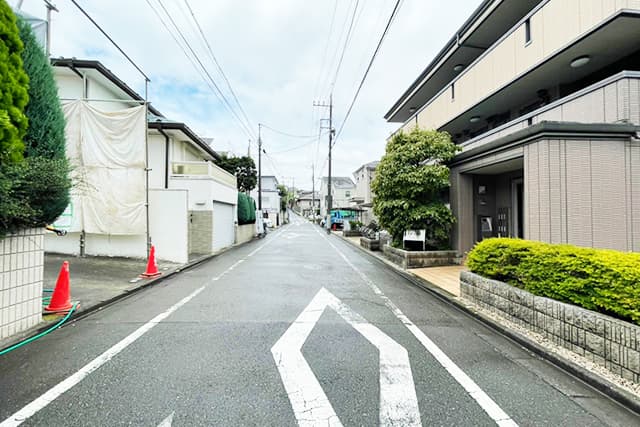 前面道路①