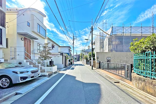 前面道路②