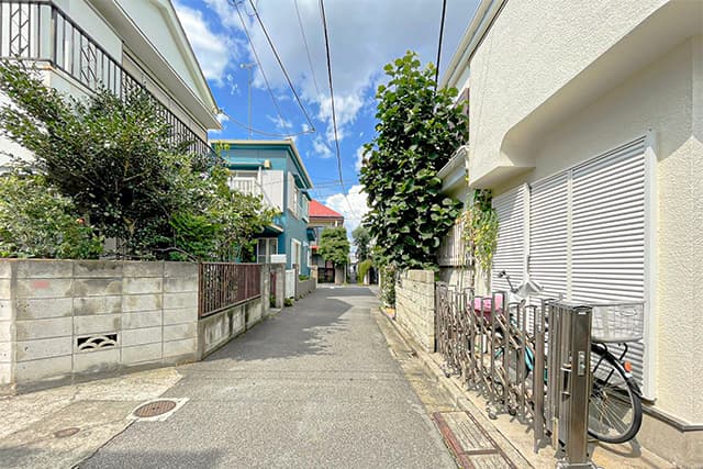 前面道路①