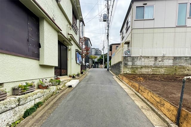 前面道路②