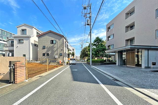 前面道路②