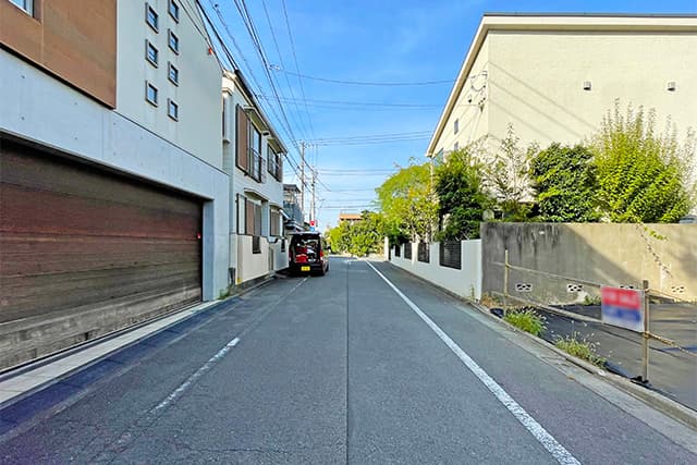 前面道路②