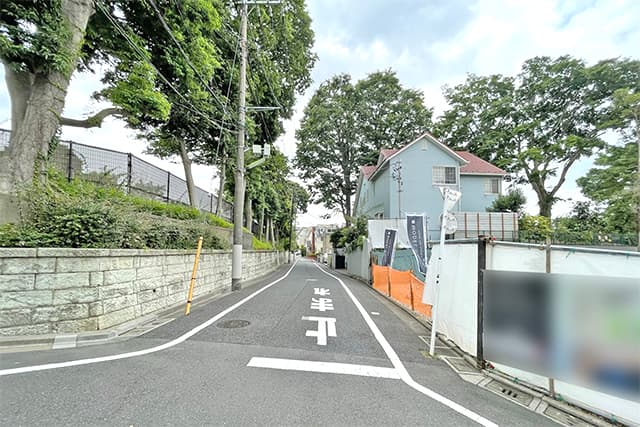 前面道路②