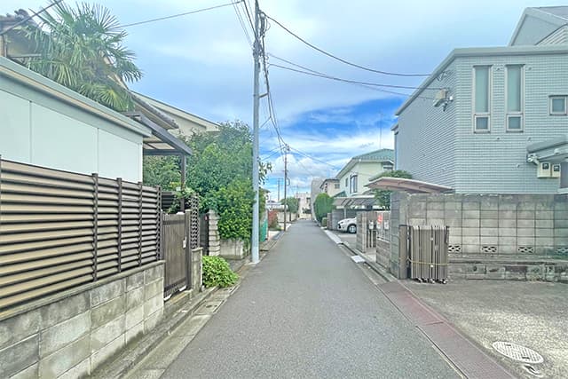 前面道路②