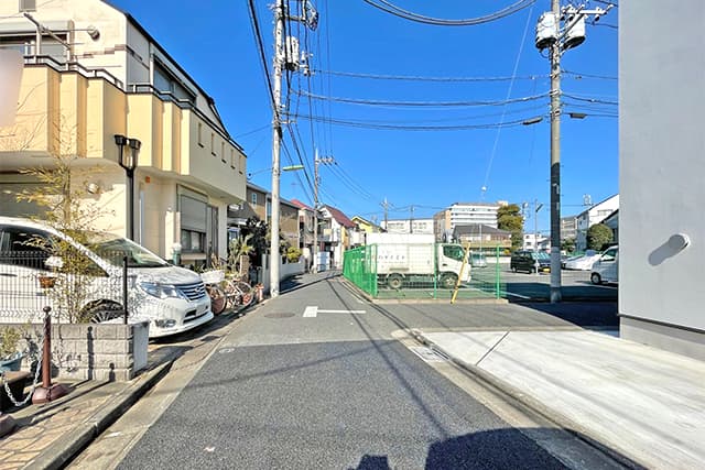 前面道路①